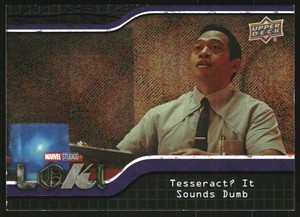 2023 U.D. Loki Season 1 Purple #3 Tesseract? It Sounds Dumb 