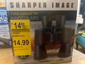 Sharper Image 7x50 Binoculars w/Ruby Colored UV Optics ~ NIB New Condition - Picture 1 of 4