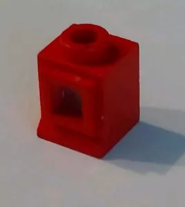 RARO LEGO 3087c originale vintage FINESTRA ROSSA 1978 ACCESSORIO CASTELLO DEI CAVALIERI 375 / 6075 - Foto 1 di 2