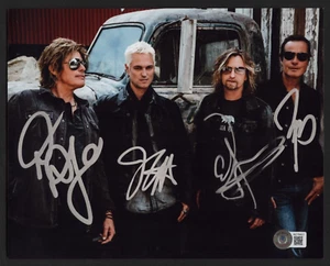 STONE TEMPLE PILOTS Signed (4) Autographed 8 x 10 Photo - BAS LOA not PSA - Picture 1 of 3