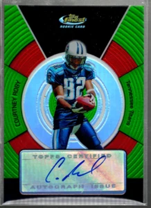 B3606- 2005 Finest Grün Refractors #166 Courtney Roby Auto / 199 (Rookie Card) - Bild 1 von 2