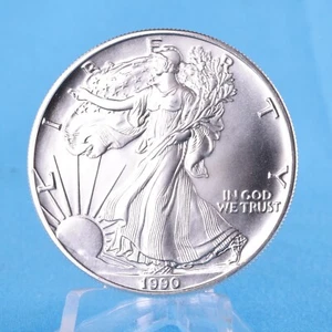 USA 1 Dollar 1990 American Silver Eagle 1 oz Silber vz - Bild 1 von 2