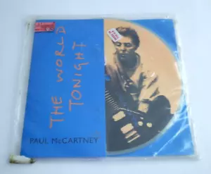 Sealed 1997 Paul McCartney The World Tonight UK 7" 45 Vinyl Picture Disc - Picture 1 of 3
