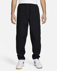 BRAND NEW Nike Club Mens Barcelona Track Pants Black Free Postage - Picture 1 of 6