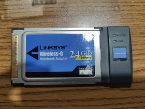 Adaptador Notebook Linksys Cisco Wireless-G 2.4 GHz 802.11g WPC54G Ver.2 ENVÍO GRATUITO - Imagen 1 de 2