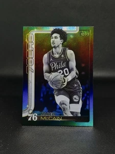 2025-26 Topps -  Black Friday Blackout #24 Jared McCain - Picture 1 of 2