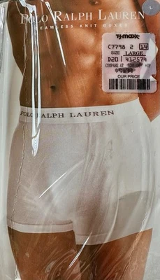 Polo Ralph Lauren boxer tejido sin costuras para hombre talla Lg en gris de colección  Foto 1 de 3