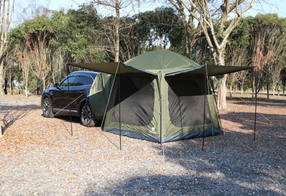 Barraca SUV para acampamento, impermeável PU3000mm, 5-8 pessoas - Imagem 1 de 4