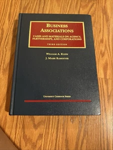 Business Associations, Cases and Materials on Agency, Partnership, Third Edition - Picture 1 of 7