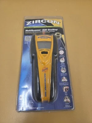 Zircon MultiScanner i520 OneStep Stud Finder 61910 Plastic Yellow 042186605914 - Image 1 of 4