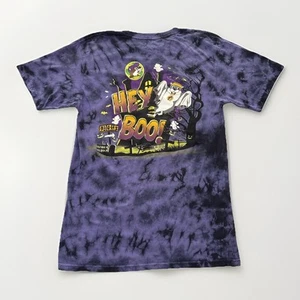 Camiseta Buc-ees 2024 Púrpura Tie Dye Para Hombre Talla Mediana Halloween Ghost Hey Boo Tee - Imagen 1 de 20