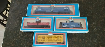 model power ho 6687 conrail  alco c 628  6748 train set - Image 1 of 4