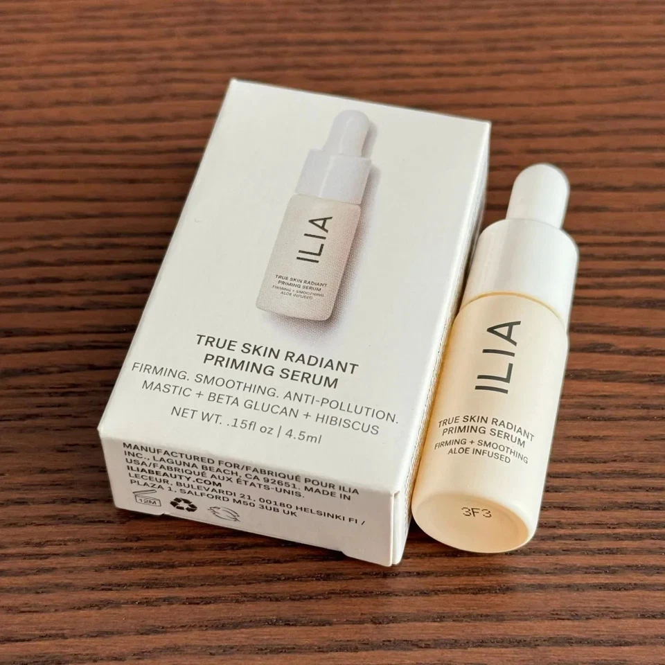 ILIA - True Skin Radiant Priming Serum, Travel Size, 0.15 Fl Oz/4.5 mL - Image 1 of 1