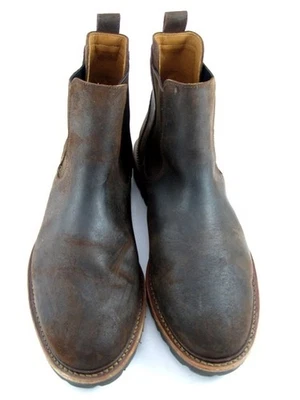 Allen Edmonds "GRAFTON" Hombres Botas Chelsea Sin Cordones 9 EEE Marrón Tabaco (612N) Foto 1 de 4