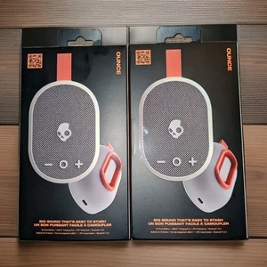 2 Skullcandy Ounce Wireless Bluetooth Speakers,Waterproof Mini Portable Speakers - Picture 1 of 11