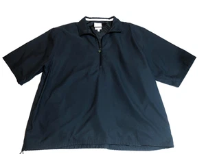 Callaway Golf Pullover Jacket Mens Large Blue Short Sleeve Windbreaker Outerwear - Picture 1 of 6