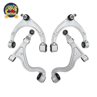 Brazos de control de suspensión delanteros superiores + inferiores para Porsche Panamera 2014-2016 Foto 1 de 4
