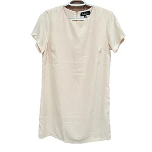 Lulus Mini Dress Short Sleeve Casual Career Work Party Blush Pink Size S - Picture 1 of 12