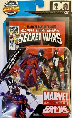 25 周年纪念,漫威秘密战争,黑色服装,蜘蛛侠万磁王 — 第 1/2 张图片