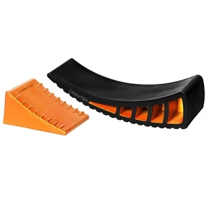 CARMTEK Camper Leveler Kit - Curved RV Levelers with Camper Wheel Chocks for - Foto 1 di 5