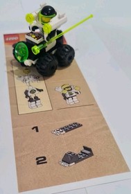 Lego Space 6812 Blacktron Grid Trekkor Complete 