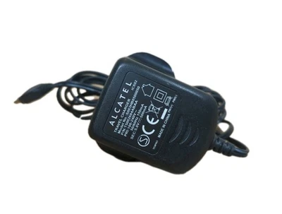 Genuine Alcatel Travel Charger Micro USB 3 Pin UK Wall Charger Power Adapter  - Image 1 of 4