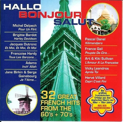 V. A. " Hallo Bonjour Salut - 32 Great French Hits "  Repertoire  2 CD - Bild 1 von 2
