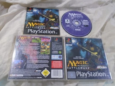 Magic the Gathering PS1 (COMPLETE) black label FRENCH VERSION Sony Playstation - Image 1 of 2