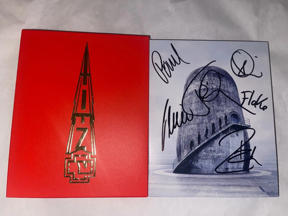RAMMSTEIN - ZEIT - LIMITED HAND SIGNED DELUXE CD  TILL LINDEMANN  AUTOGRAPHED - Image 1 of 1