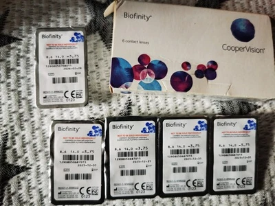 Biofinity  Kontaktlinsen Monatslinsen von Cooper Vision -3,75 - Bild 1 von 2
