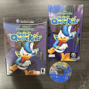 Disney's Donald Duck Goin Quackers Nintendo GameCube Tested Working CIB Complete - Picture 1 of 6