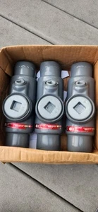 1 Pc Robroy PREYS6 Plasti-Bond RedH2OT 2" F/F Conduit Sealing Fitting Sealoff - Picture 1 of 6
