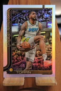 2025-26 Topps Basketball Obi Toppin Rainbow Foil - Picture 1 of 2