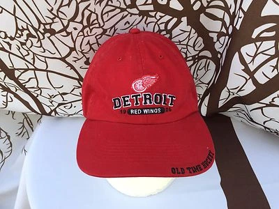 OLD TIME HOCKEY Detroit Red Wings New Era Correa Gorra Sombrero NHL Ajustable Talla Única Foto 1 de 4