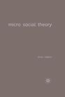 Micro Social Theory, Hardcover by Roberts, Brian, Brand New, Free shipping in...