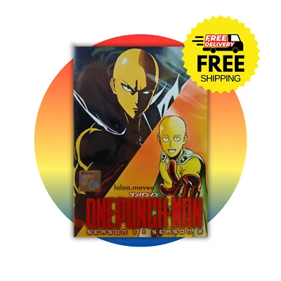 ANIME DVD One Punch Man Temporada 1+2 (1-24Fin) INGLÉS DOBLADO - Imagen 1 de 4