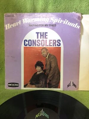 The Consolers – Heart Warming Spirituals - VINYL RECORD LP - Image 1 of 3