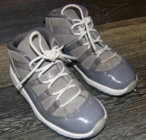 Nike Air Jordan 11 XI Retro Cool Grey TD 378040-005 Niños pequeños Zapatos talla 9C - Imagen 1 de 4