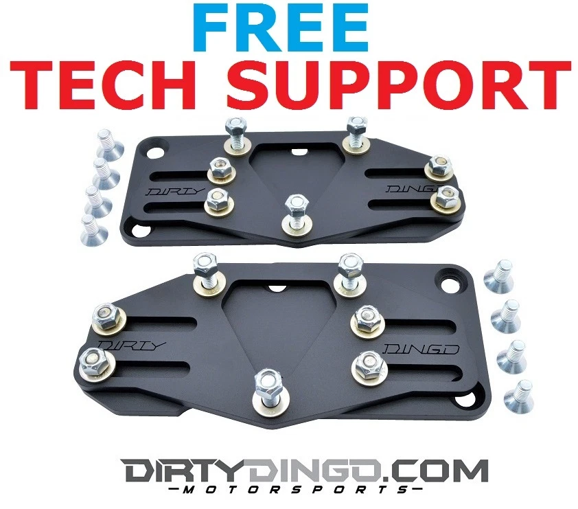 Dirty Dingo LS Conversion Adjustable Swap Mounts 58-72 Plates Cars & Trucks