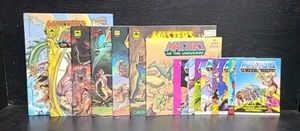 Masters of the Universe 5 Golden Books 2 Misc Books 8 Mini Comics & SHE-RA Mini - Bild 1 von 22