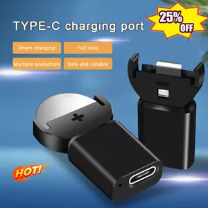 Typ-C Lithium-Ionen Button Ladegerät für LIR2032 1632 2025 2016 Batterien/Neu - Bild 1 von 9