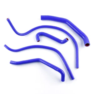 KIT MANGUERA SILICONA REFRIGERANTE RADIADOR AZUL PARA HONDA CBR600 CBR 600 F4i 2004 05 06 - Imagen 1 de 11