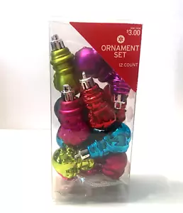 Mini Pupazzo di Neve Addobbi Natalizi Set di 12 Nuovi ~ Lunghi 2" - Foto 1 di 12