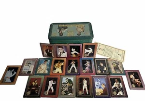 1993 ELVIS PRESLEY GOLD SERIE 1 METALLBILDER SAMMLERKARTEN - frühe Nummer - Bild 1 von 13