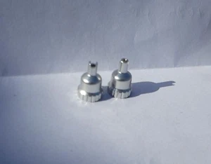 Juego de tapa de vástago de válvula de aluminio PLATEADA con herramienta de vástago de válvula CB900F KZ750 GS550 CX650 - Imagen 1 de 2