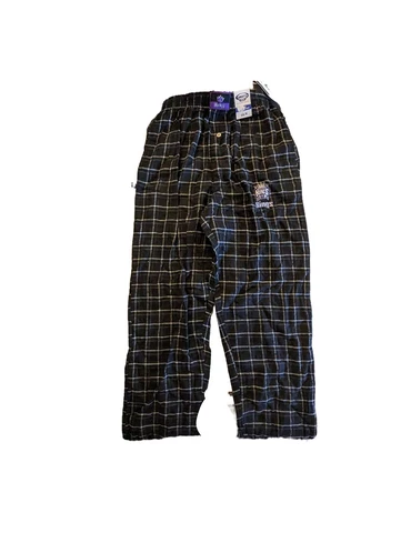 SACRAMENTO KINGS Flannel Pajama Bottoms Navy Old Logo *NEW WITH TAGS* Adult S Cover