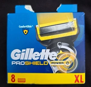 Gillette Proshield Power Razor Blades x 8 XL - Picture 1 of 2