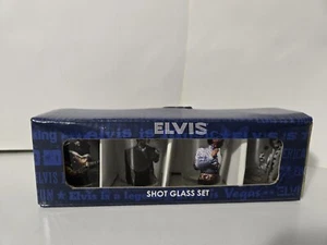 Elvis Presley Shot Glass Set New Nice - Picture 1 of 5