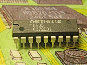 1pcs M6585 ADPCM Voice Synthesizer IC (DIP18) OKI DC:03 - Imagen 1 de 1