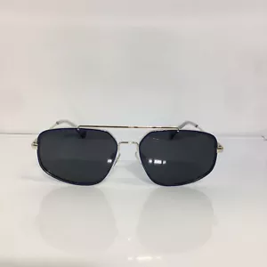 NIB Polaroid 2112/S KY2 Blue Gold Metal Gray Polarized Sunglasses - Picture 1 of 6